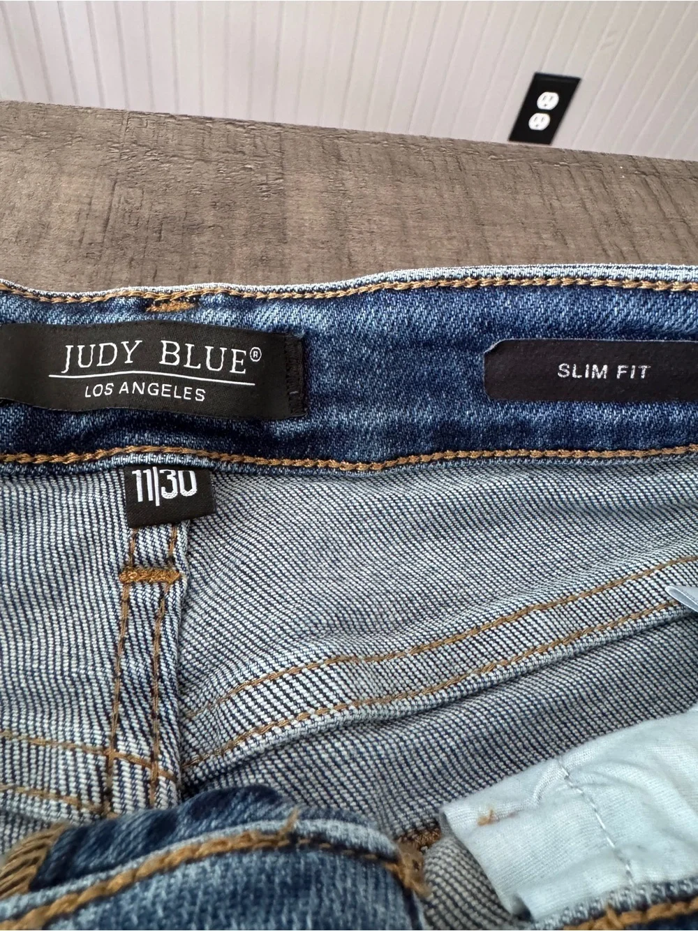 Judy Blue Slim Fit Light Blue Denim Jeans